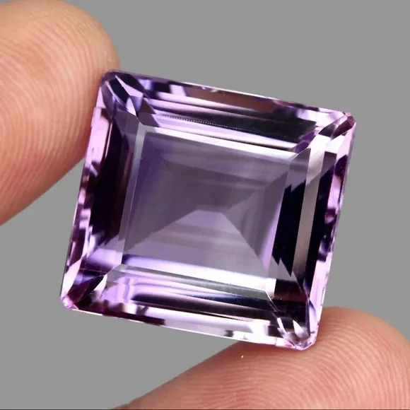 Octagon Cut Jumbo 55.20ctw 23x22mm Natural Unheated Rich Purple VVS Amethyst